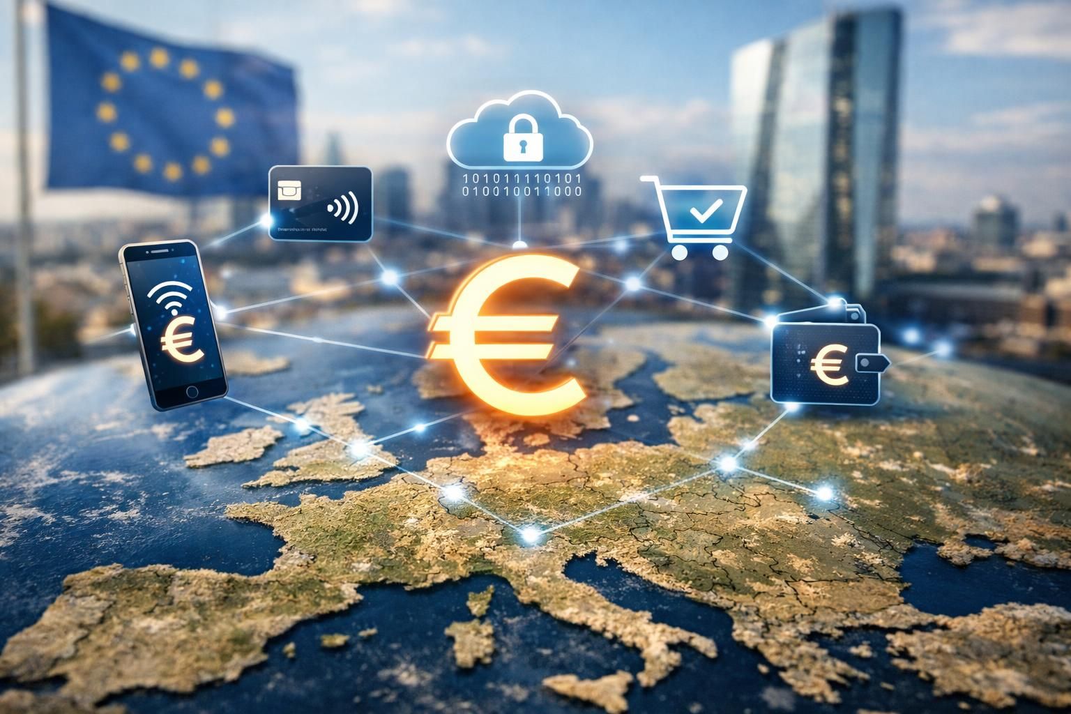 avrupa merkez bankası, dijital euro test takviminde önemli ilerlemeler kaydetti ve projenin geleceği için umut vaat ediyor.