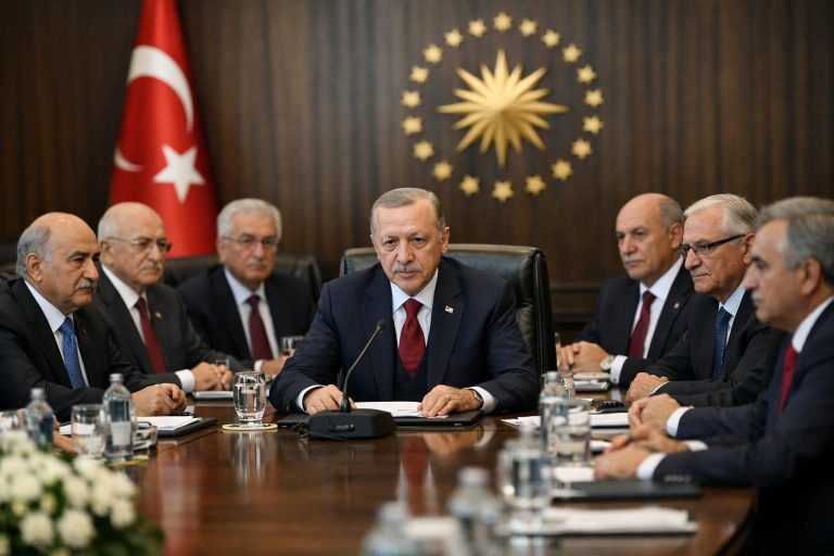 cumhurbaşkanlığı yüksek i̇stişare kurulu, başkan erdoğan liderliğinde önemli gündem maddelerini görüşmek üzere toplandı.