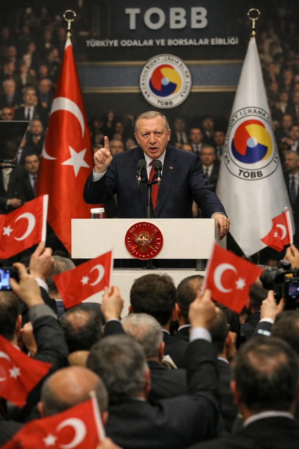 erdoğan, türkiye ve cumhurbaşkanı'nın hiçbir gücün baskısına boyun eğmeyeceğini vurguladı. milli iradenin gücünü ve kararlılığını ifade eden önemli açıklamalar.