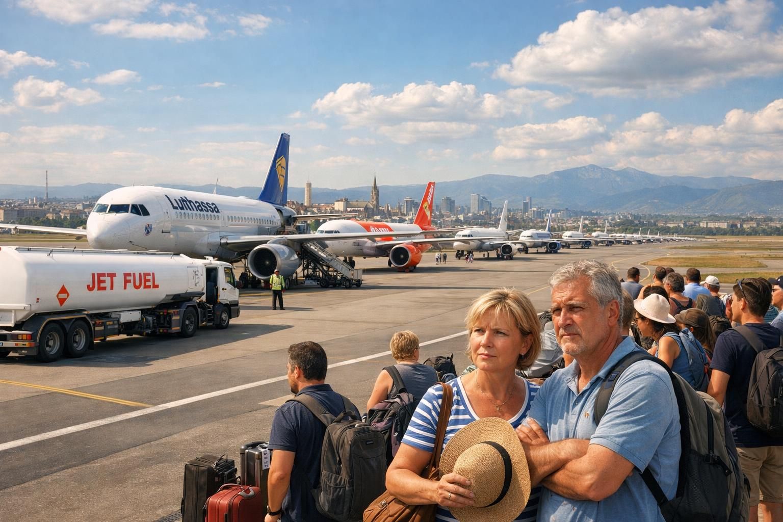 avrupa'da artan jet yakıtı krizi, yaz seyahat planlarını tehlikeye atıyor. uçuş iptalleri ve fiyat artışları yolcuları bekliyor.