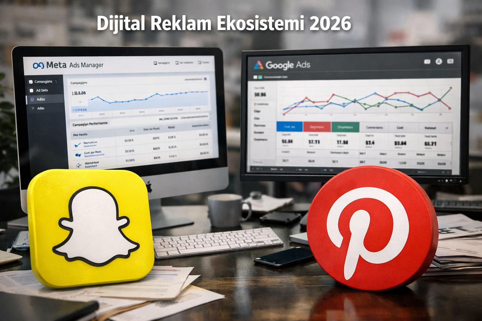 reklamverenler, snapchat ve pinterest yerine meta ve google'ı tercih ediyor. bu tercih, dijital reklamcılıkta etkinliği ve geniş erişim avantajlarını ön plana çıkarıyor.