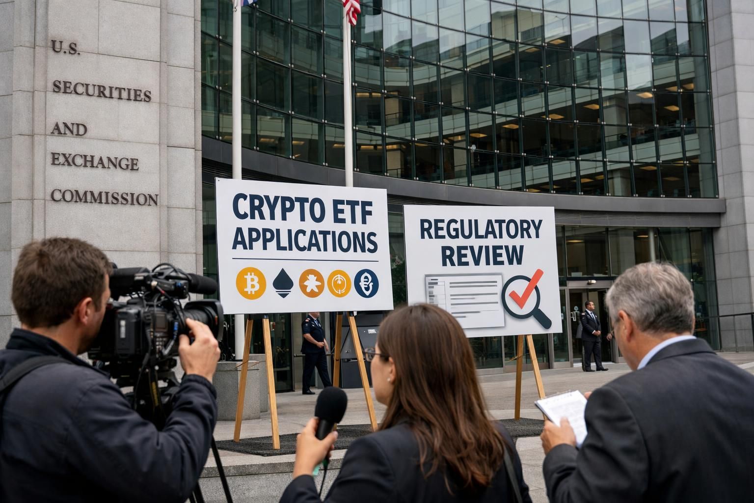 sec, birden fazla varlık yöneticisinin sunduğu yeni kripto etf başvurusuna ilişkin kararını erteledi. bu erteleme, kripto para piyasaları ve yatırımcılar için önemli gelişmeleri beraberinde getiriyor.