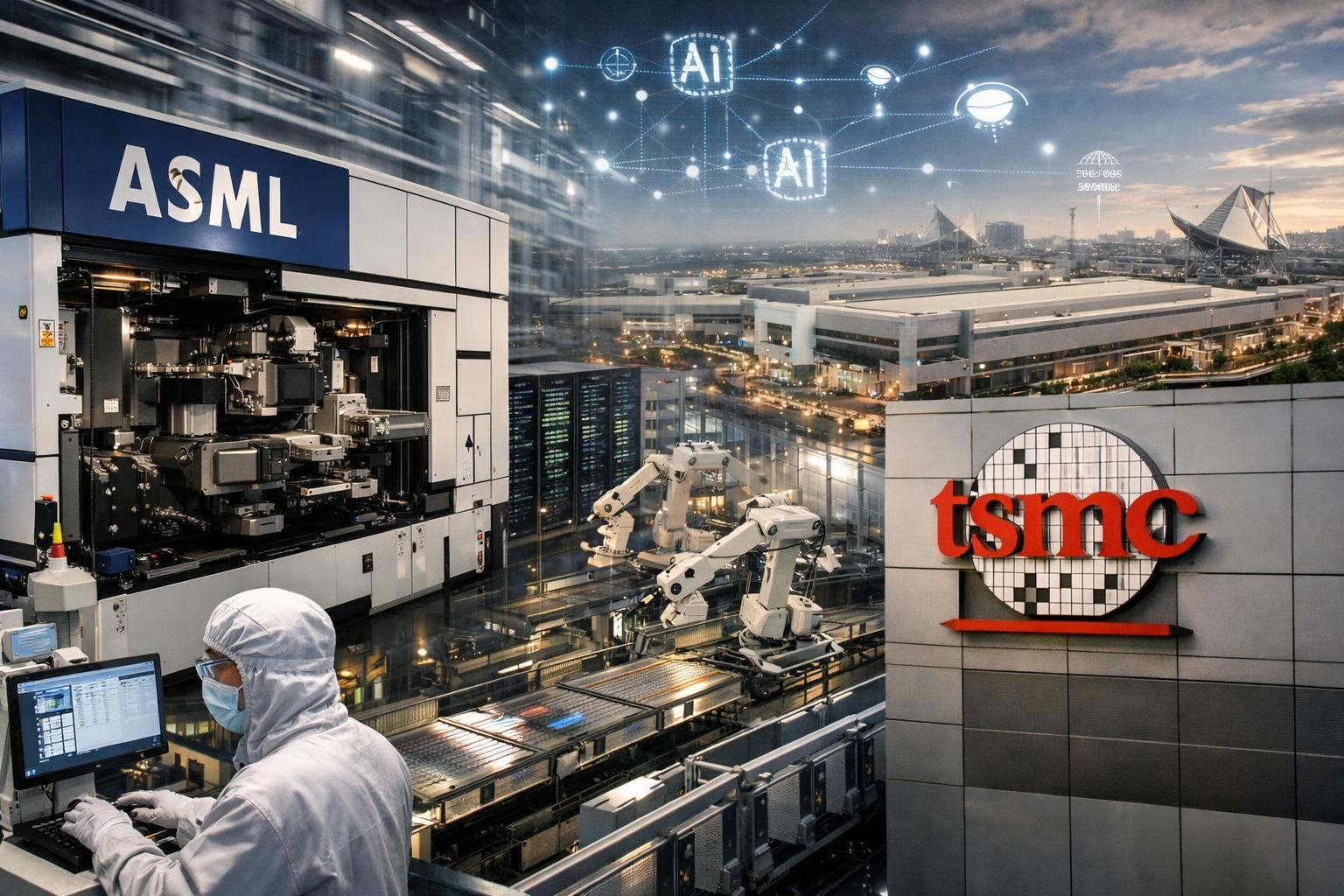 asml ve tsmc, yapay zeka yatırımlarında küresel büyümenin devam ettiğini ve sektörün gelecekteki potansiyelini ortaya koyuyor.