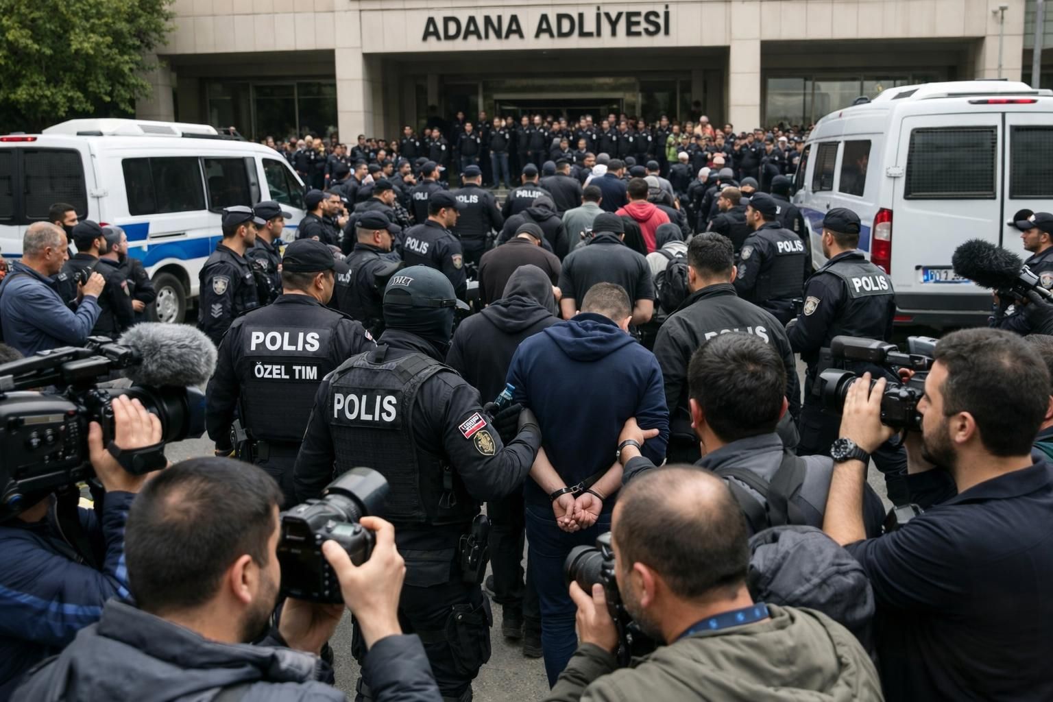 adana merkezli büyük suç örgütü operasyonunda 216 şüpheli ile 5 çocuk tutuklandı. güvenlik güçleri başarılı bir operasyonla suç çetesine darbe indirdi.