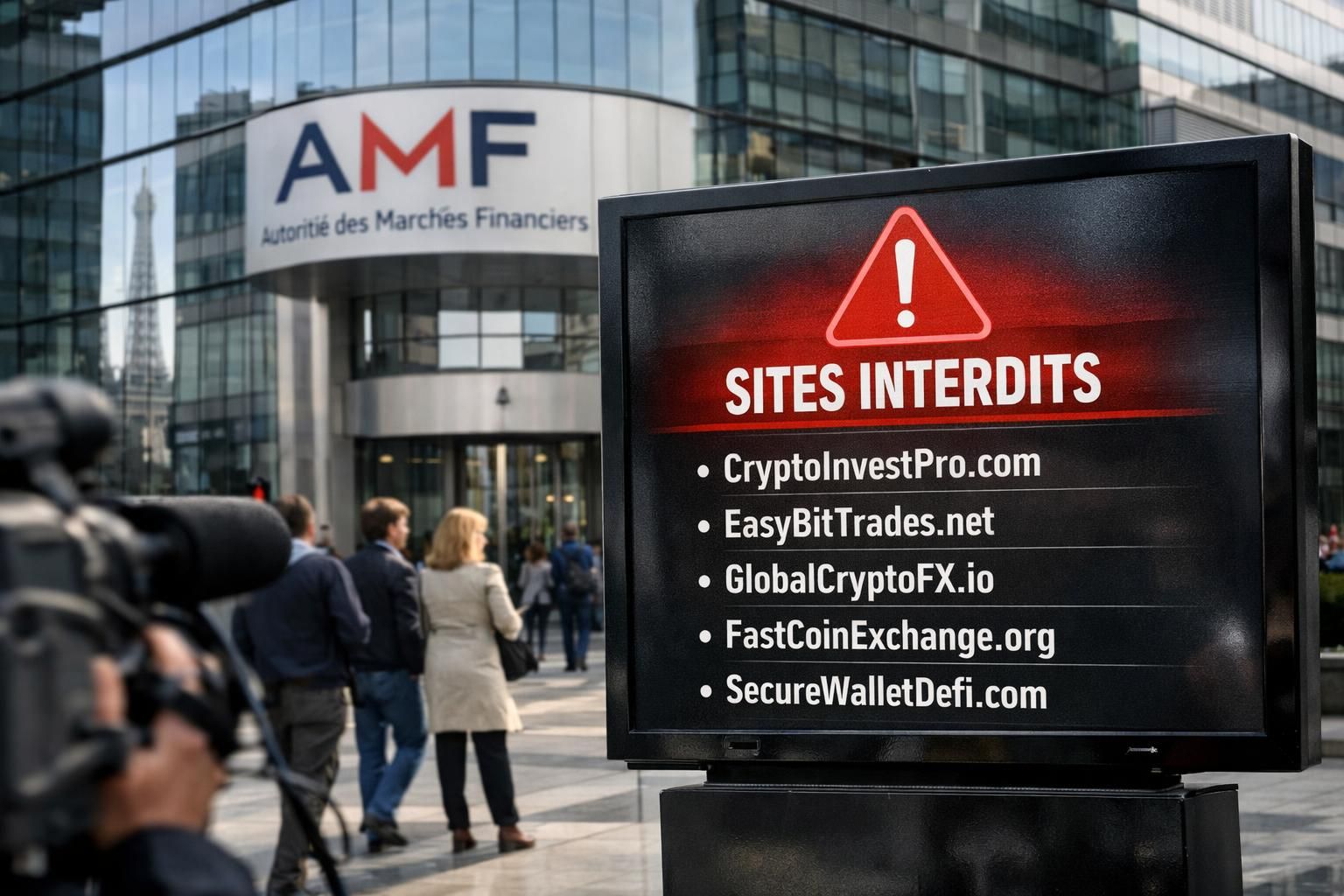 autorité des marchés financiers, yetkisiz kripto platformlarının kara listesini güncelledi. yatırımcıları korumak için güncel bilgi ve uyarılar burada.