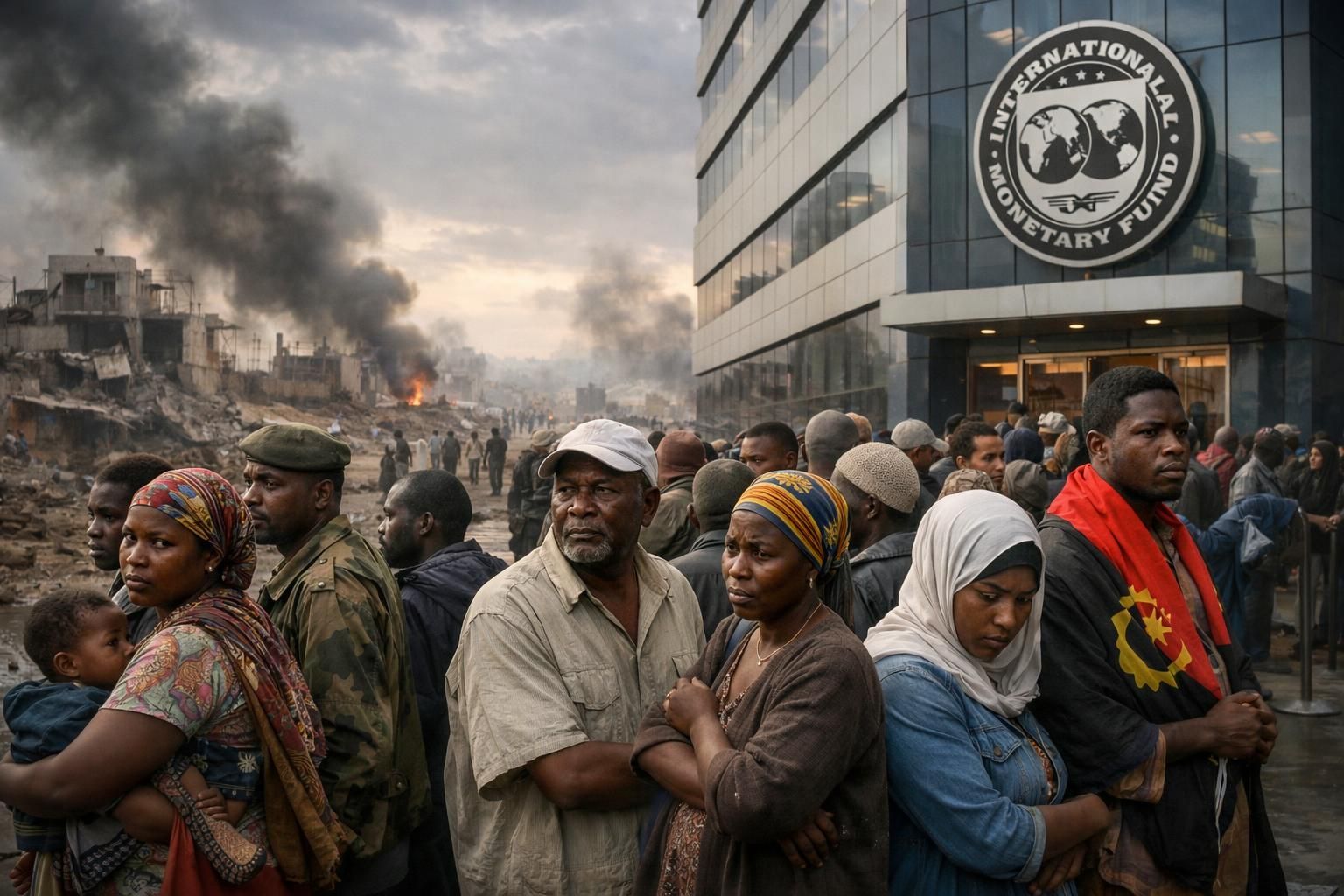 afrika'nın birçok ülkesi, savaş ve azalan uluslararası yardımlar nedeniyle ekonomik destek için imf'ye yöneliyor. bölgedeki zorluklar artarken, ülkeler finansal istikrar sağlamaya çalışıyor.