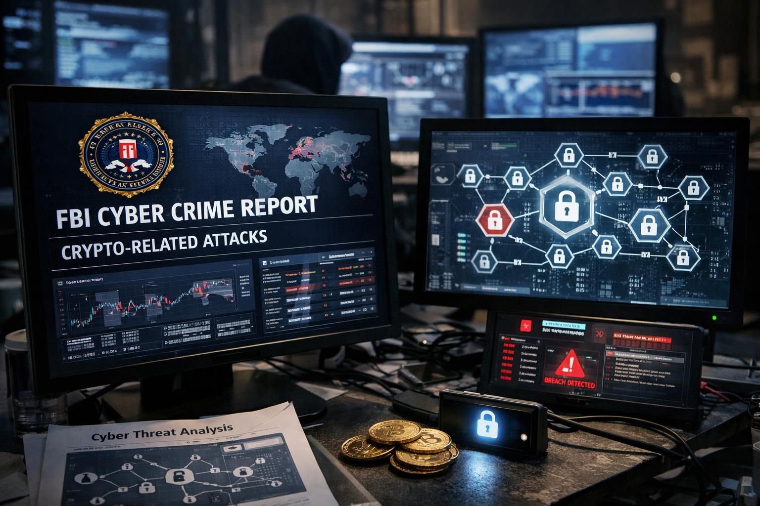 fbi, kripto para bağlantılı siber saldırılar hakkında yeni bir rapor yayımladı. saldırılar, güvenlik tehditleri ve alınması gereken önlemler raporda detaylı şekilde ele alınıyor.