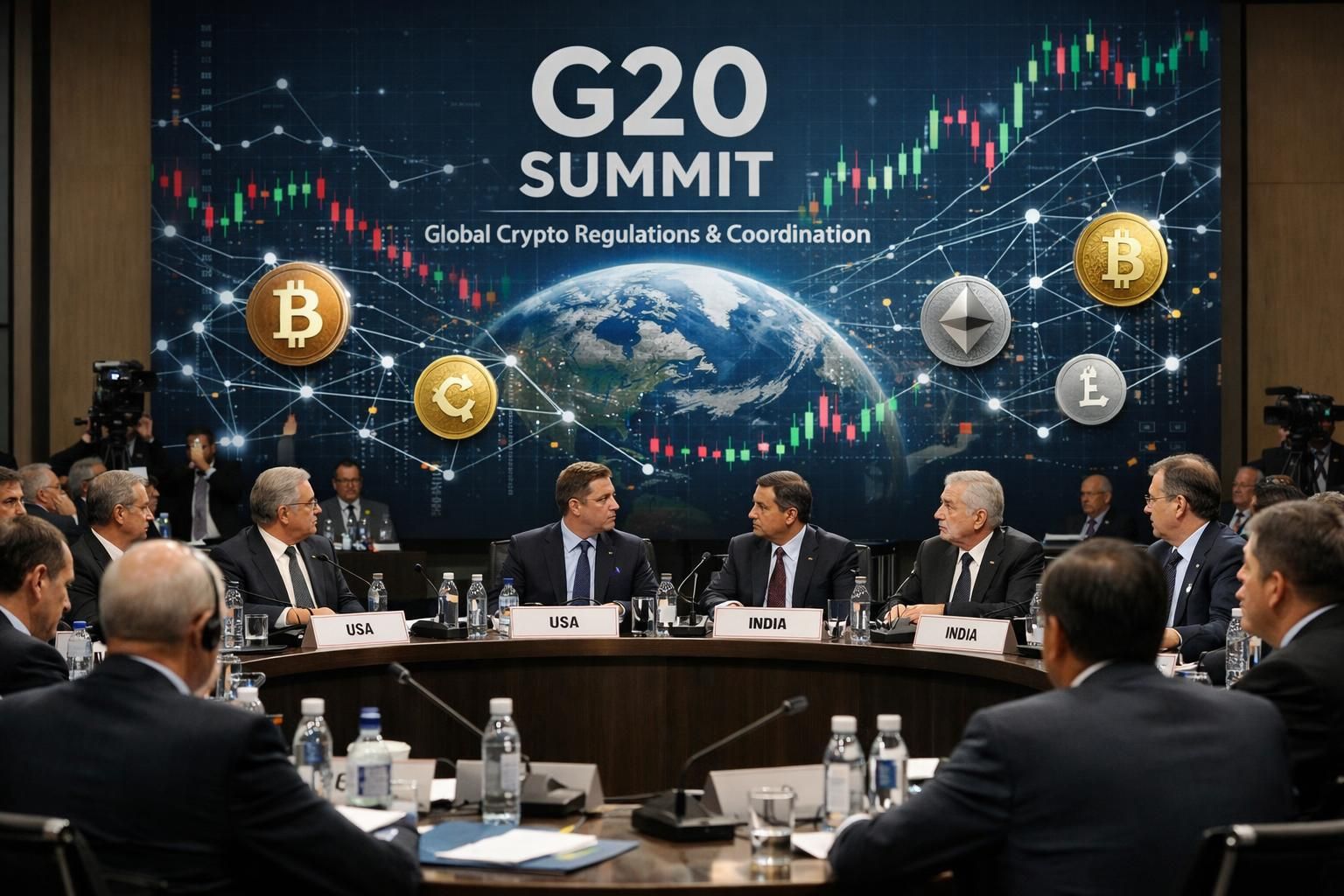 g20, küresel kripto para düzenlemeleri konusunda iş birliğini güçlendirmek ve ortak stratejiler geliştirmek amacıyla koordinasyon sağladı.