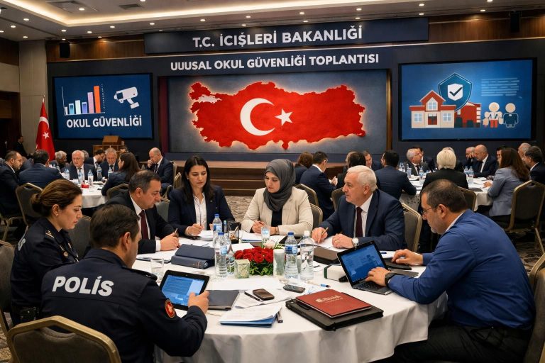 i̇çişleri bakanlığı, okul güvenliğini artırmak amacıyla ulusal bir toplantı düzenleyerek önemli stratejiler ve önlemler tartışıldı.