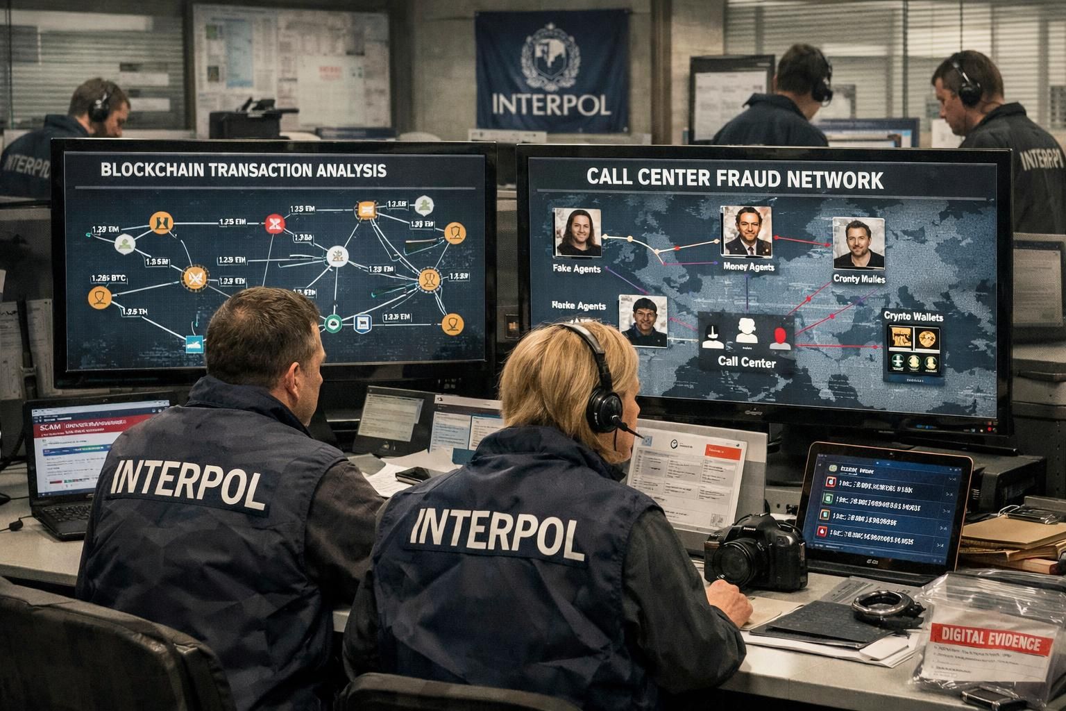 interpol, küresel çapta kripto dolandırıcılığı ağına karşı düzenlediği operasyonu duyurdu. güvenliğiniz için en son gelişmeleri takip edin.