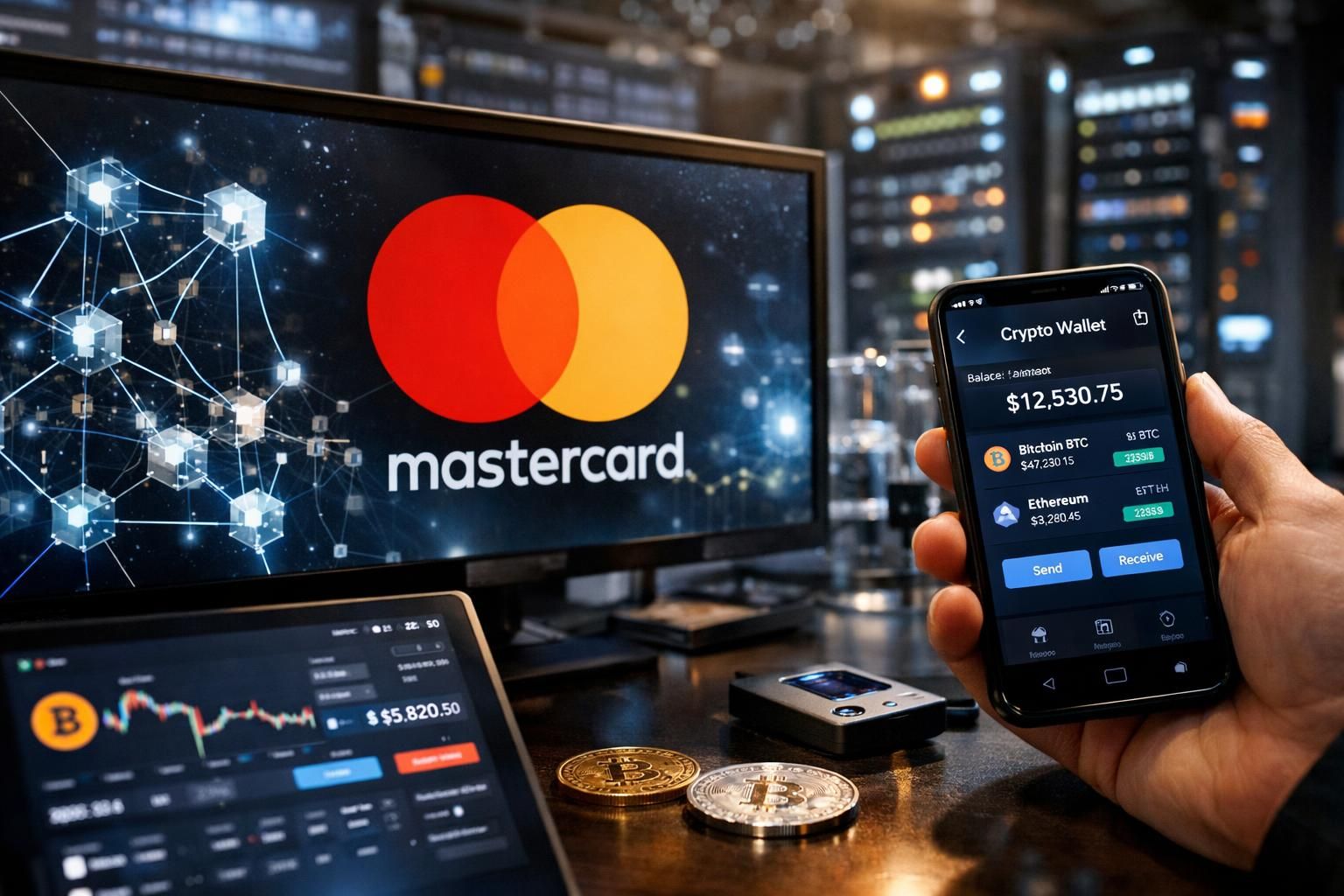 mastercard, kripto ekosisteminde yeni iş birlikleri ile dijital ödeme deneyimlerini geliştiriyor ve finansal teknolojide yenilikçi çözümler sunuyor.