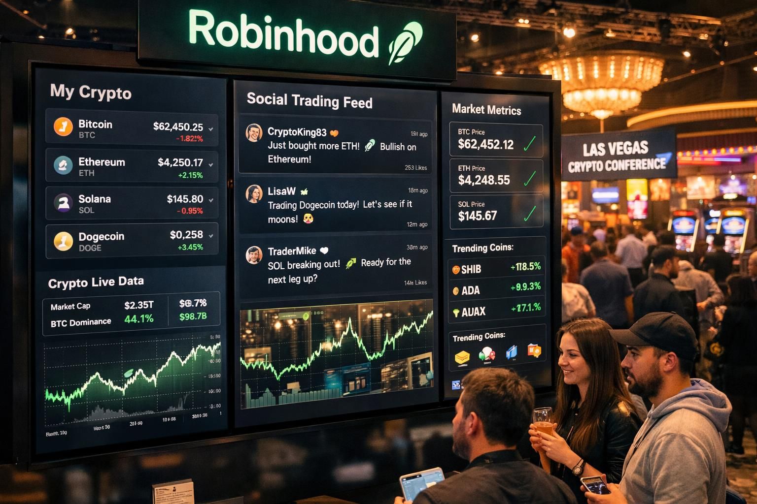 robinhood, kripto varlık teklifini genişleterek kullanıcılara daha fazla dijital varlık seçeneği sunuyor. yeniliklerle dolu platformda yatırımlarınızı çeşitlendirin.