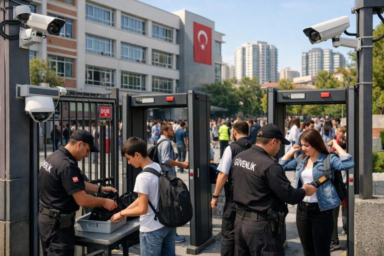 türkiye genelindeki okullarda güvenlik önlemleri artırıldı, öğrenci ve personelin güvenliği için yeni tedbirler hayata geçirildi.