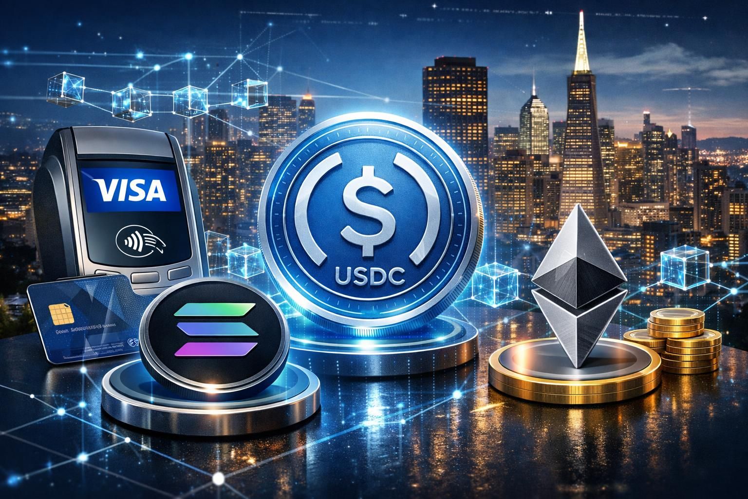 visa, stablecoin ödemeleri alanındaki çalışmalarını genişleterek dijital para birimlerinin kullanımını artırmayı hedefliyor.